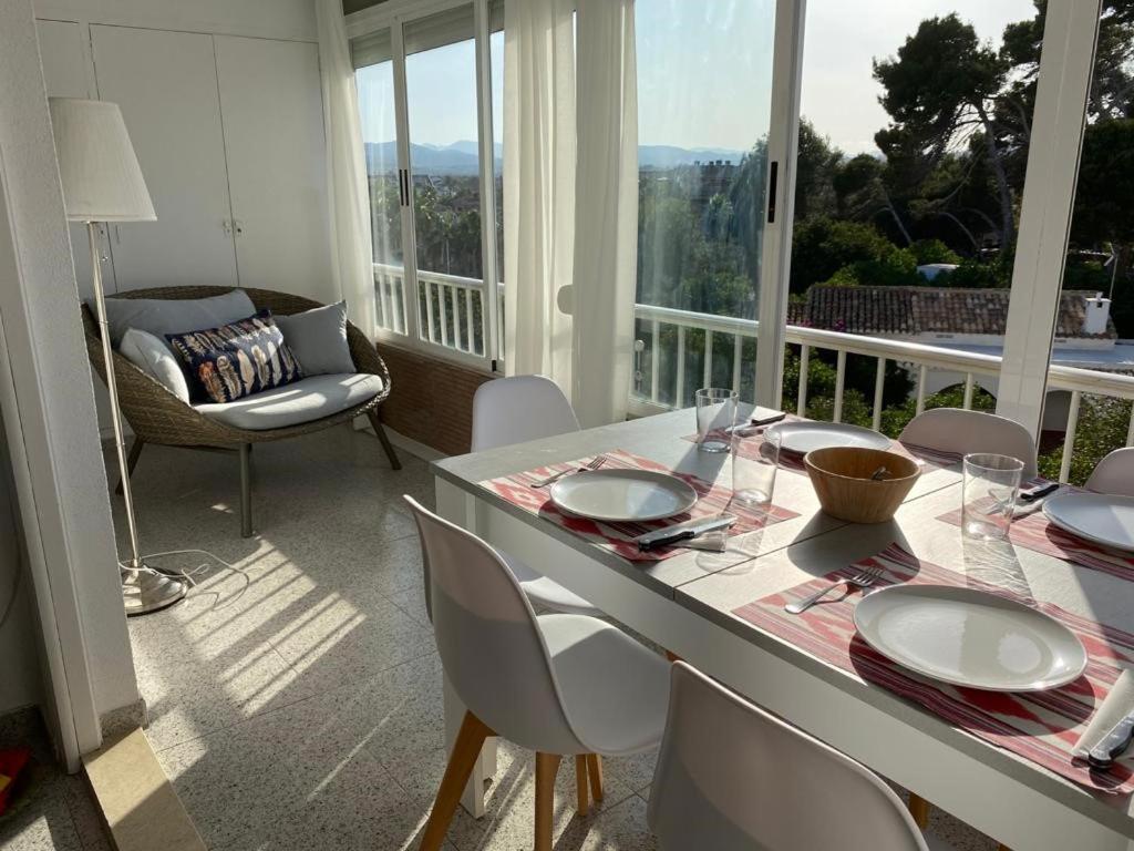 Apartamento Rosarioyemma - Primera Linea De Playa Con Vista Mar Jávea Exteriér fotografie