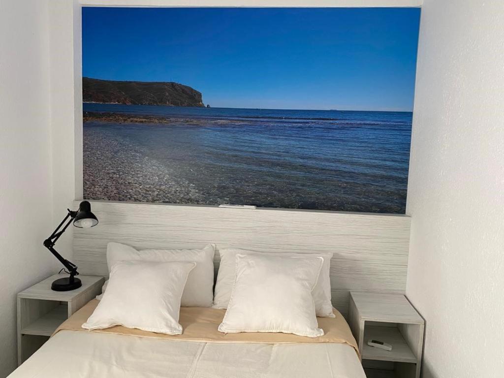 Apartamento Rosarioyemma - Primera Linea De Playa Con Vista Mar Jávea Exteriér fotografie